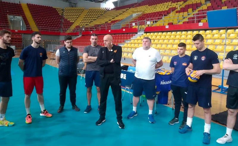 Миленкоски: Одбојкарите се подготвени за стартот на Златната Европска лига