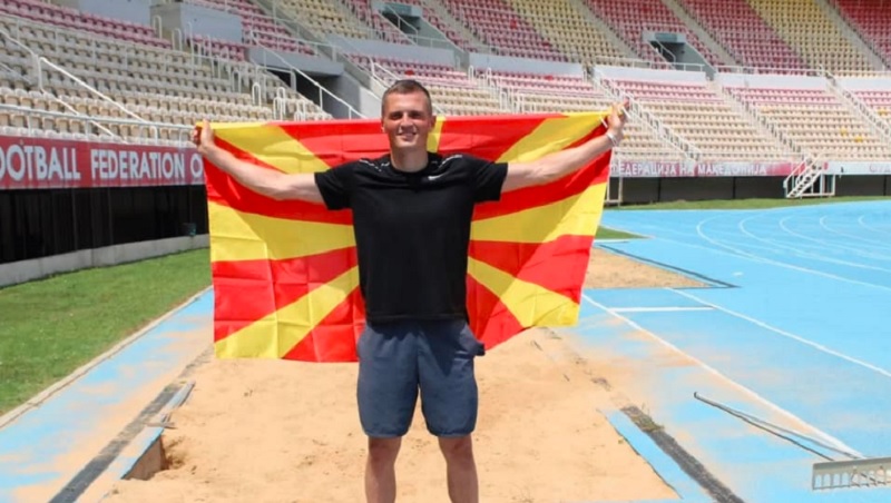 (ВИДЕО) Трајковски постави нов македонски рекорд во скок во далечина