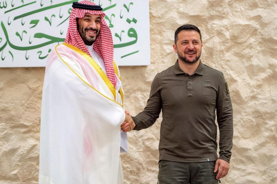 Зеленски ги повика членките на Арапската лига да го поддржат неговиот мировен план