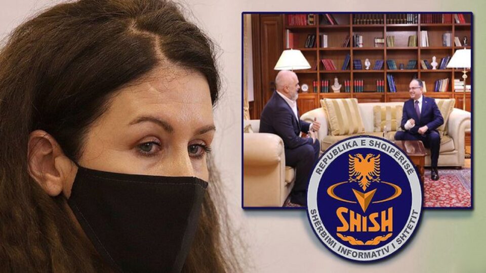 Шефицата на албанското разузнавање тајно во Белград, тврди Бериша