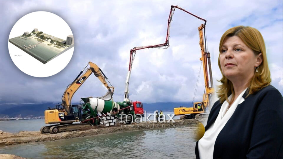 Шукова: Не се гради пристаниште на Охридското Езеро од албанска страна, се расчистува теренот