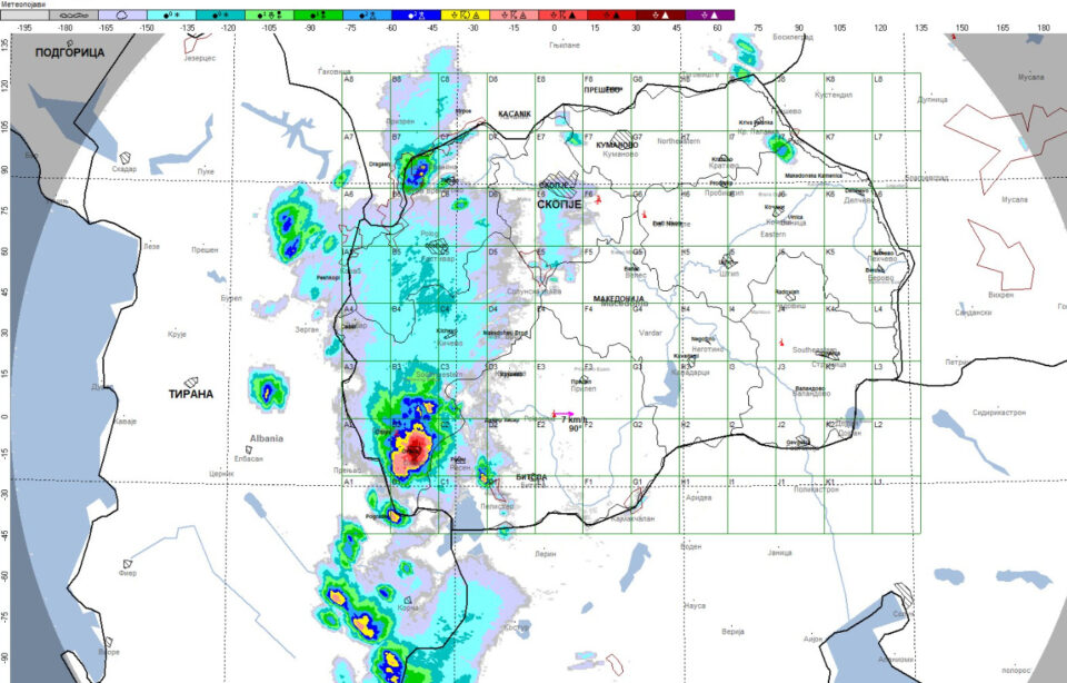 (ВИДЕО) Невремето се шири низ Македонија!