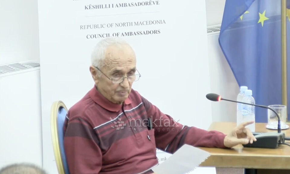 (Видео) Хајредини пред Црвенковски: Актуелните политичари се корумпирани – тимот за санкции на САД не бил тука, ниту ќе дојде