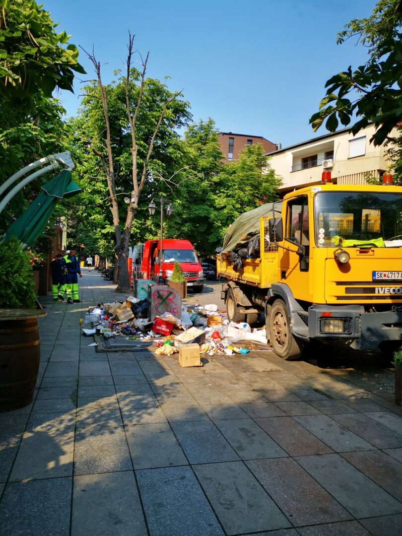 Герасимовски: Цела механизација е на терен, се собира ѓубрето и се мијат контејнерите