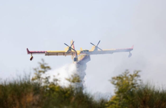 Пожар во Далмација: гори во близина на Трогир