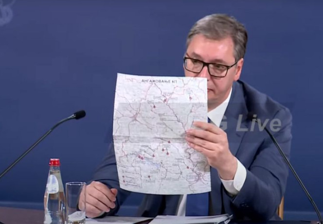 Вучиќ: Во тек e етничко чистење на Србите, ќе побарам итен разговор со шефот на НАТО и седница на Советот за безбедност на ОН