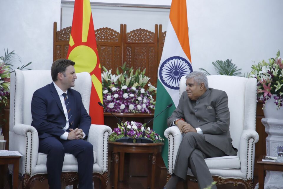 Османи во Њу Делхи се сретна со Потпретседателот на Индија, на средбата беа поздравени пријателските односи меѓу двете земји