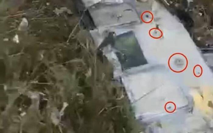 (Видео) Герашченко: Такви дупки како на урнатиот авион прават противвоздушните одбранбени системи