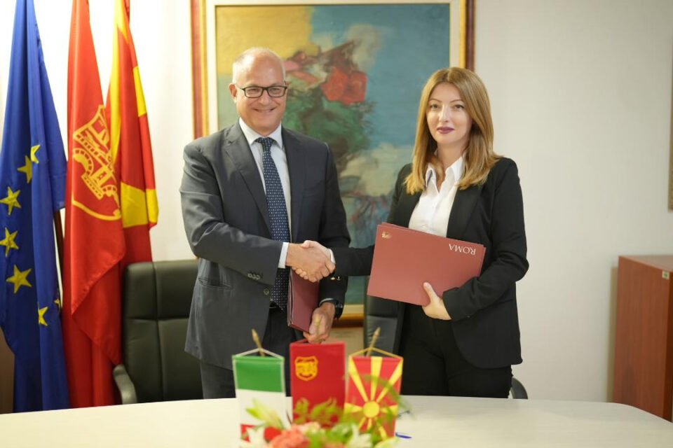 Потпишан меморандум за соработка меѓу Скопје и Рим
