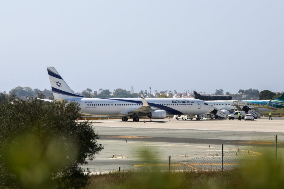 Avion izrael epa.jpg