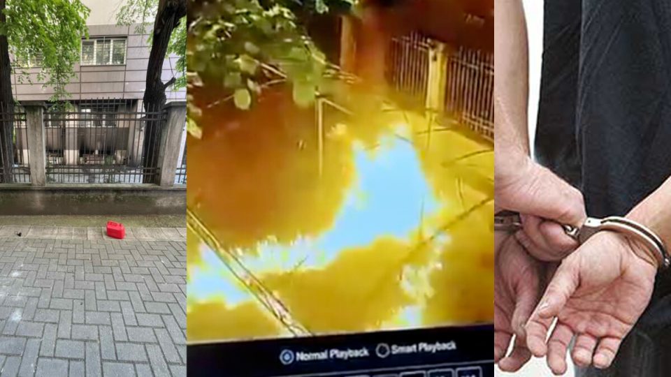 Privedeni sedum lica za obidot za opozaruvanje na verskiot objekt na evrejskata zaednica vo skopje podnesena krivicna prijava odreden pritvor za dve lica image.jpg